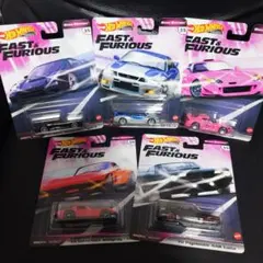 ☆ホットウィール Fast & Furious ワイルドスピードセットで☆