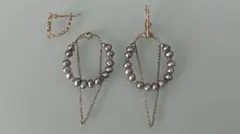 agete ピアス　ピアスチャーム