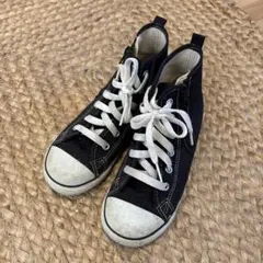 ALL STAR ブラック ハイカットスニーカー
