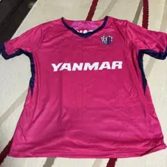 未着用　セレッソ大阪　ヤンマーオリジナルリバーシブルホッケーシャツ&ステッカー
