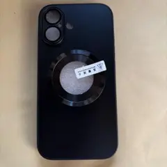 iPhone16用マグネット対応ソフトケース ブラック