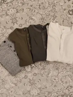 Uniqlo ワッフルヘンリーネックTシャツ サーマル まとめ売り