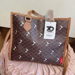 スヌーピー しまむら トートバッグ　50s バッグ　70周年　しまむら