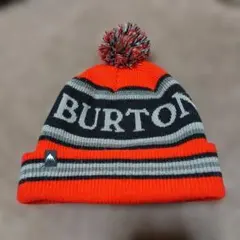 BURTON ニット帽 ビーニー ポンポン付きのサムネイル