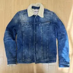 Diesel ボアデニムジャケット