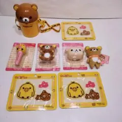 リラックマ　アイテム　当時物　新品未使用　ぬいぐるみ　つぼ押し　ジェルシール