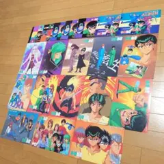 幽遊白書　ジャンボカードダス ジャンボカードダス 幽遊白書 24種フルコンプ 非売品 区分60Y
