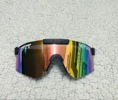 Pit Viper スポーツサングラス ブラック 野球　マラソン　夏　日除け新品のサムネイル