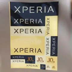 XPERIA 10周年記念 ステッカーセット【新品】のサムネイル