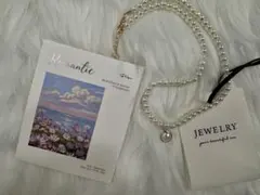 韓国風 パール ネックレス