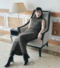 .様専用 【完売商品】ツイードニットワンピース Snidel