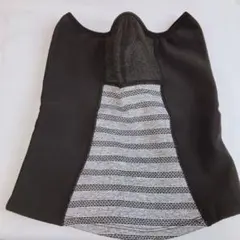 ネックウォーマー メンズ フェイスマスク 調節コードつき 多機能 UVカット