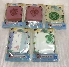 あつまれどうぶつの森 一番くじ ハンカチ 5枚