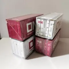 ミニコンテナ ONE 4点 まとめ商品 積み重ね可