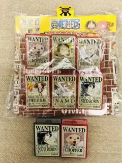 ワンピース　スクエアクリップ　8点セット