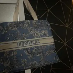 新品未使用　DIOR トートバッグ　ノベルティ　ブルー