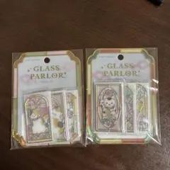 GLASS PARLOR シールセット グラスパーラー　クリアステッカー