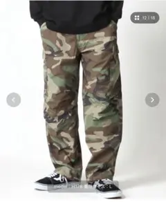 ALPHA INDUSTRIES 迷彩パンツ