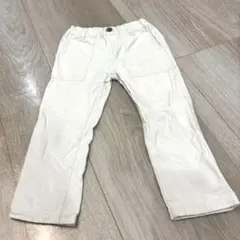 petit main ロングパンツ アイボリー 110cmのサムネイル