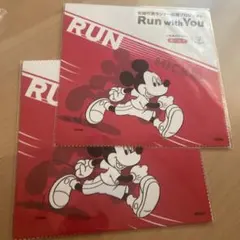 ミッキー マイクロファイバークロス　2枚　2026