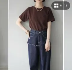 新品未着用⭐︎ブラウン 半袖 Tシャツ カットソー