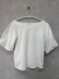 美品✨️ROYAL PARTY パフスリーブ Tシャツ ホワイトのサムネイル