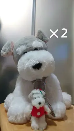 くったりシュナウザー ぬいぐるみ 5体セット | Mercari
