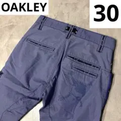 オークリー ゴルフパンツ パープル 34 00s y2k テック スカルロゴ 紫