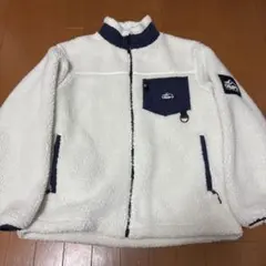 CAMP7 ボアフリース ジャケット XLサイズ ホワイト