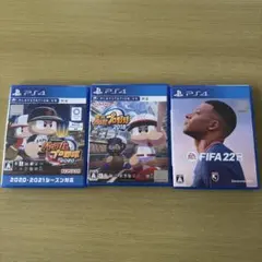 PS4 FIFA22 パワプロプロ野球2020 パワプロプロ野球2018