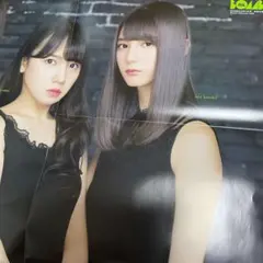 メルカリ市値下げ　小坂菜緒　両面BIGポスター2点