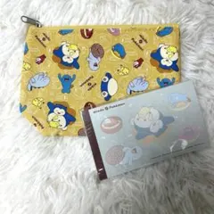 ポケモン　キャラクター ポーチ メモ帳付き