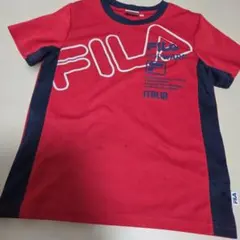 FILA キッズ Tシャツ レッド　150