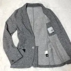 オロビアンコ テーラードジャケット 銀ボタン 日本製 本切羽 三者混合