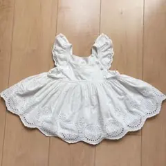 babyGap ベビーギャップ　ホワイト チュニック　ワンピース 6-12ヶ月