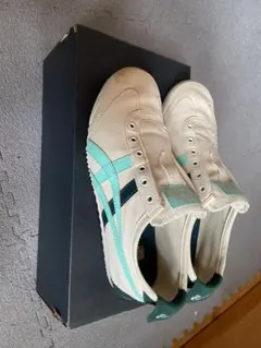 Onitsuka ミントグリーン スニーカー 希少カラー - メルカリ
