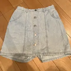 Vivian Blue キュロットスカート150