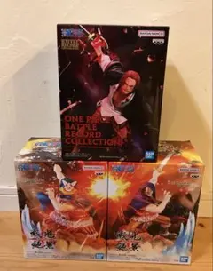 新品未開封　ワンピース戦光絶景ブロギー&ドリー フィギュアセット　シャンクス