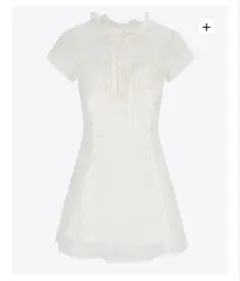 ANDWANG Minimal Frill Sheer Shirt ivory - メルカリ