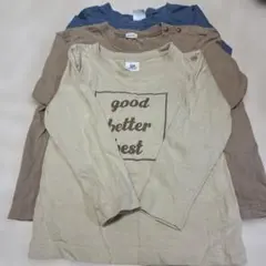 デビロック　devirock 長袖 Tシャツ　3枚　まとめて 100