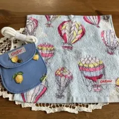 キャスキッドソン　タオルハンカチ&ミニポシェット