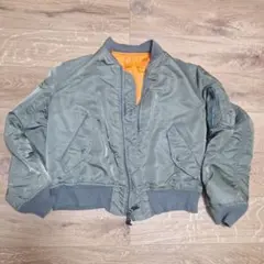 ALPHA INDUSTRIES MA-1 フライトジャケット カーキ　90s