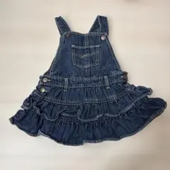 babyGap デニムサロペットワンピース 18-24ヶ月