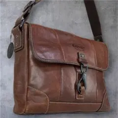 FOSSIL フォッシル ショルダーバッグ レザー ヴィンテージ Y2Kのサムネイル
