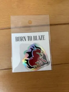 【命の燃やし方展】BLAZE HEARTステッカー コムドット ヤマト