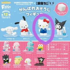 サンリオキャラクターズ がんばれおそうじフィギュア ハローキティ
