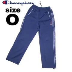 美品 チャンピオン Champion トラックパンツ ネイビー Oサイズ