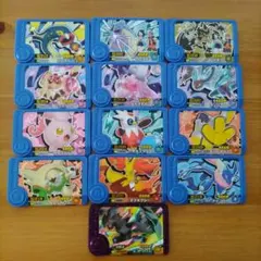 ポケモンフレンダ 4弾 スーパートレジャーのゼクロムほか13枚セット