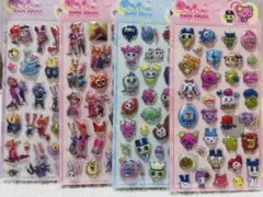 3Dステッカー ４枚セット