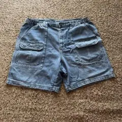 デニムショーツ　カーゴパンツ　38